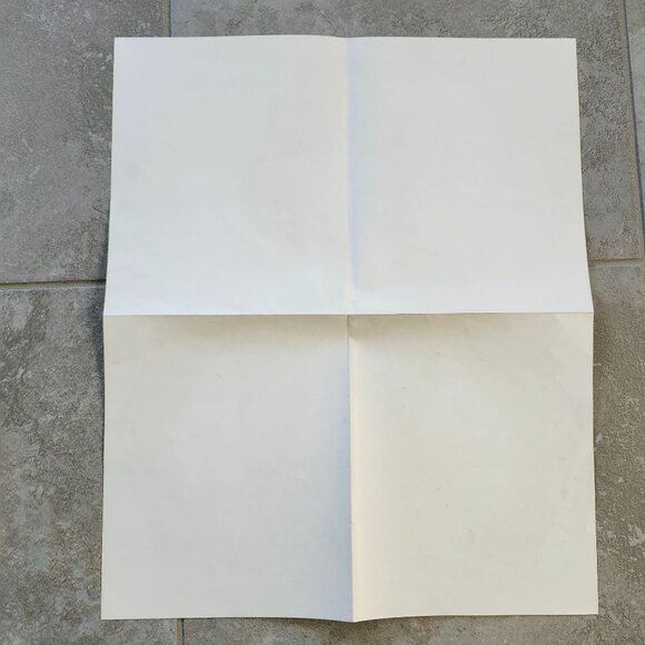 Peter Frampton Camel TriFold Insert Promo Poster 18x21.5 A&M Records SP-4389 - Picture 8 of 8